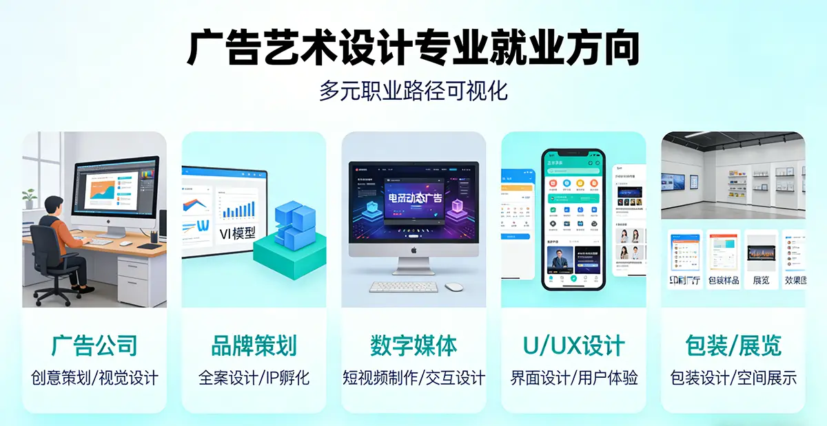 Advanced Study Pathways for the Advertising Art and Design Major