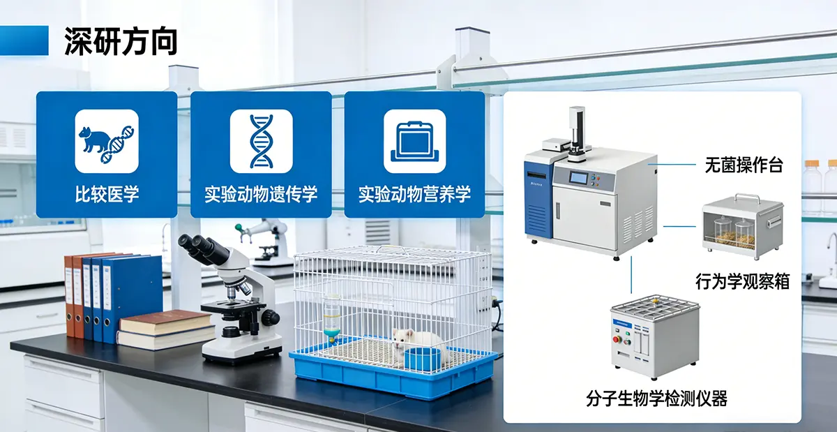 Advanced Study Pathways for the Laboratory Animal Science Major