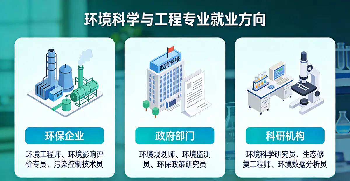 Employment Rate and Industry Trends for the Environmental Science and Engineering Major